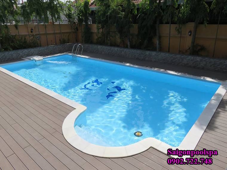 Bể bơi bằng vật liệu composite Bể bơi bằng vật liệu composite