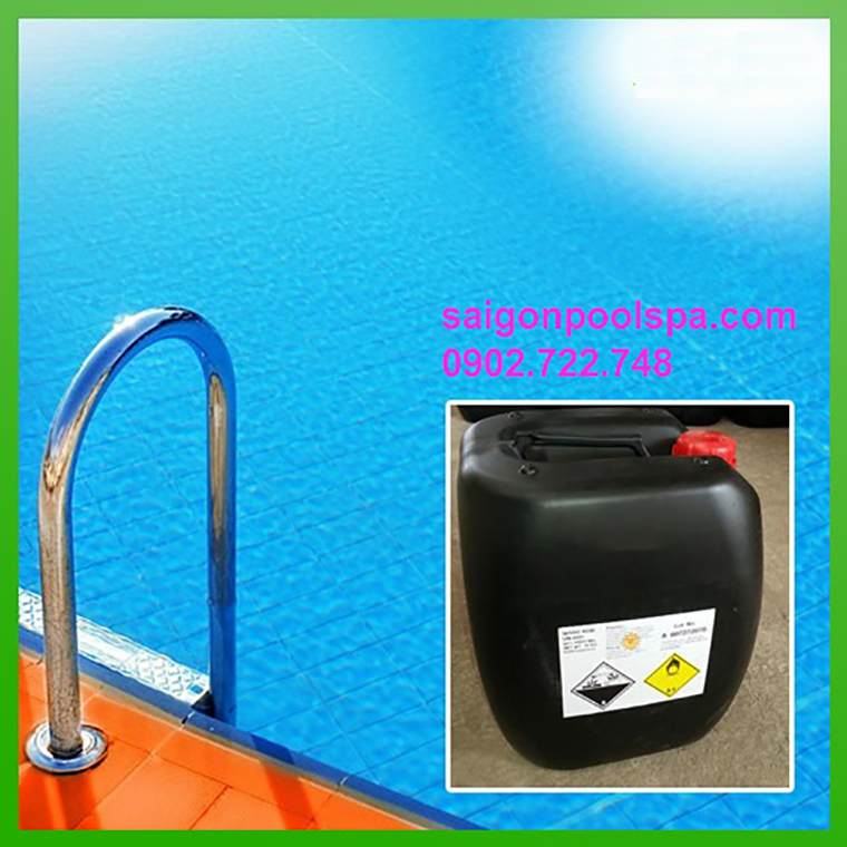 Tác dụng của việc xử lý nước hồ bơi bằng axit hcl