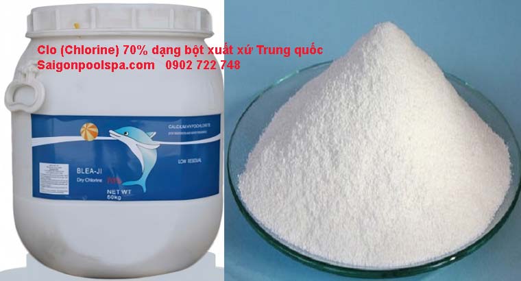 Clo Trung Quốc dạng bột 70%