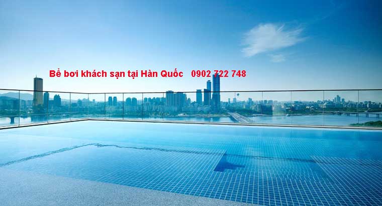 Bể bơi khách sạn tại Hàn Quốc
