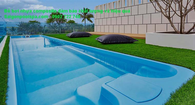 Bể bơi nhựa composite đảm bảo chất lượng và hiệu quả