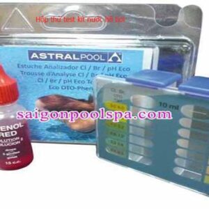 Bộ hộp thử test kit nước hồ bơi đầy đủ