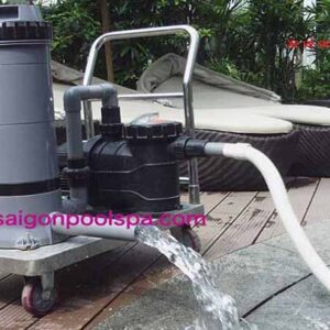 Bộ xe vệ sinh hồ bơi di động công suất lớn