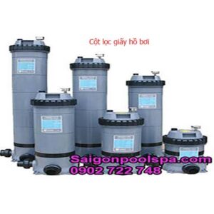 Cột lọc giấy hồ bơi đủ kích thước