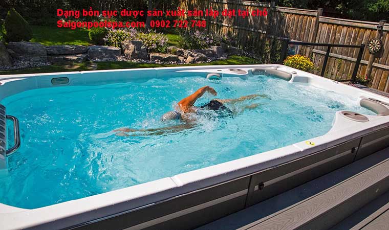 Dạng bồn sục được sản xuất sẵn