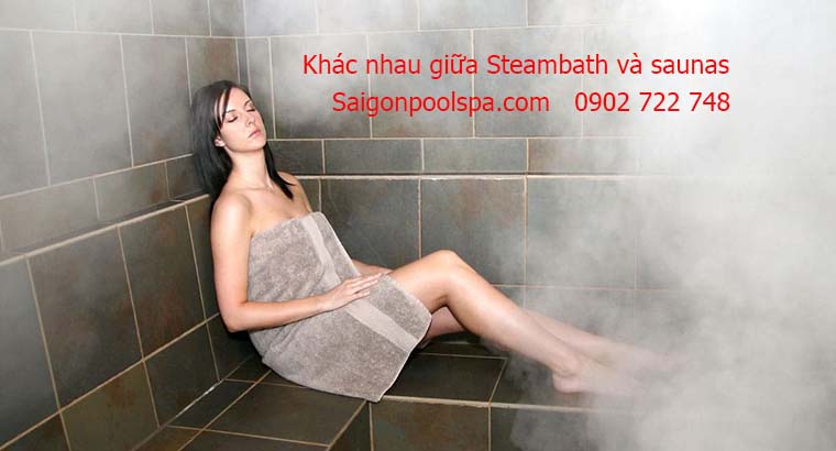 Sự khác nhau giữa Steambath và sauna
