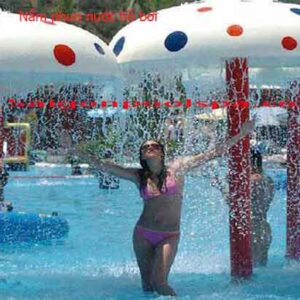 Nấm phun nước hồ bơi đẹp nhất