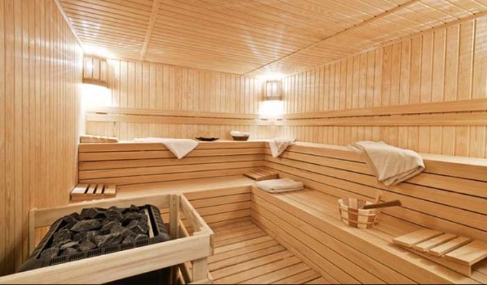 Phòng xông hơi saunas đầy đủ