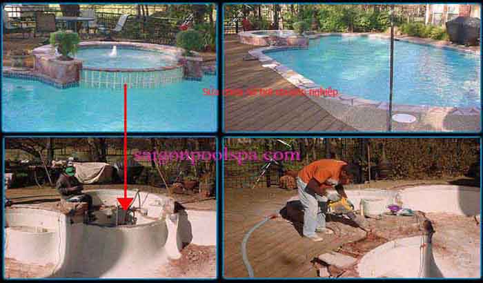 Sửa chữa hồ bơi chuyên nghiệp Saigonpoolspa
