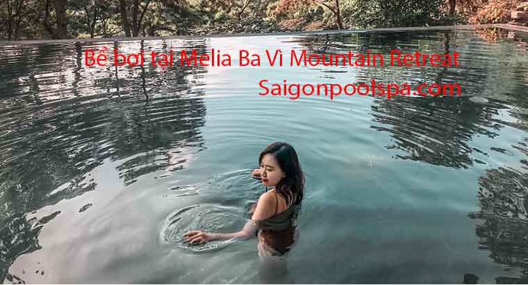 Bể bơi tại Melia Ba Vì Mountain Retreat