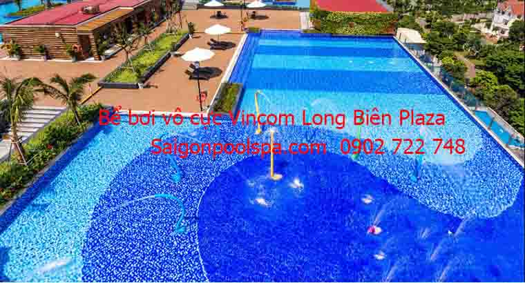 Bể bơi vô cực Vincom Long Biên Plaza