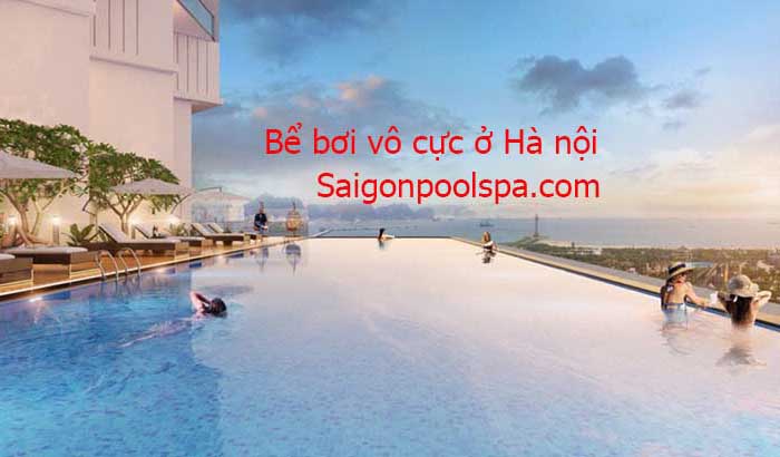 Bể bơi vô cực ở Hà Nội