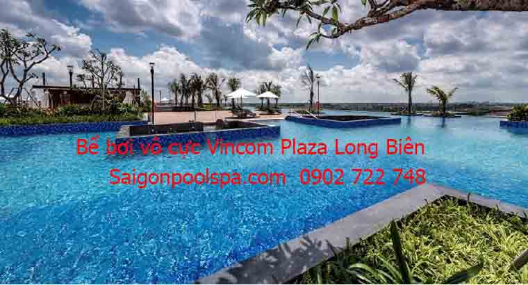 Bể bơi vô cực vincom Plaza Long Biên