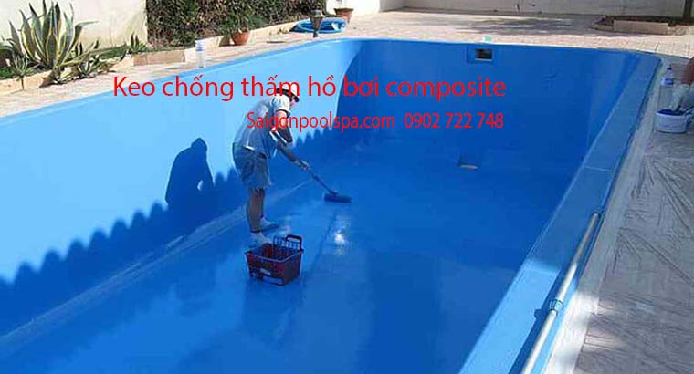 Keo chống thấm composite cho hồ bơi ưu Việt nhất
