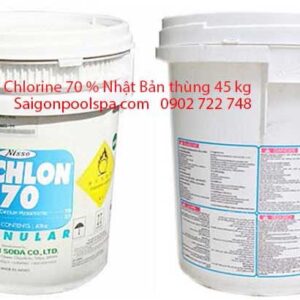 Chlorine 70 % Nhật bản 45kg nhập khẩu