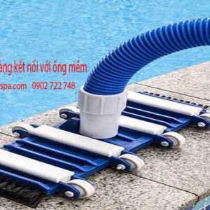 Bàn hút đáy bể bơi 8 bánh xe