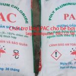 Chất trợ lắng PAC màu trắng