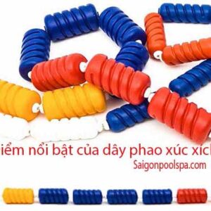 Dây phao xúc xích hồ bơi bền đẹp