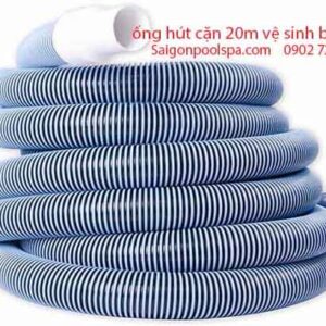 Ống hút cặn 20m vệ sinh hồ bơi hiệu quả