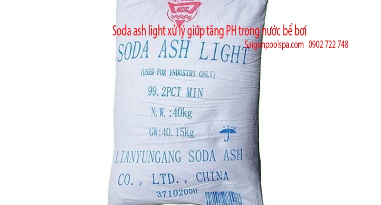Soda ash ligh một lựa chọn khác trong tăng PH
