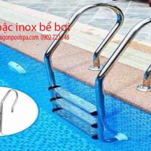 Thang 3 bậc cho hồ bơi