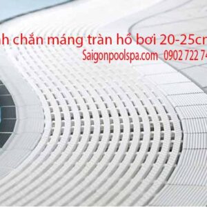 Thanh chắn máng tràn hồ bơi 20-25cm