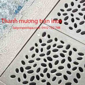 Thanh mương tràn inox
