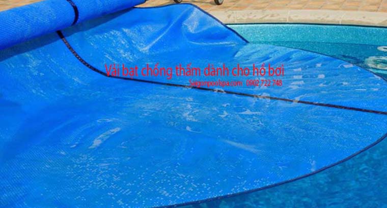 Vải bạt chống thấm tạo nên hồ bơi