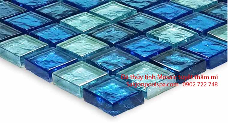 Đá thủy tinh Mosaic tuyệt thẩm mĩ