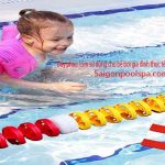 Dây phao 15m sử dụng cho bể bơi gia đình thực tế và tạo điều kiện cho người bơi
