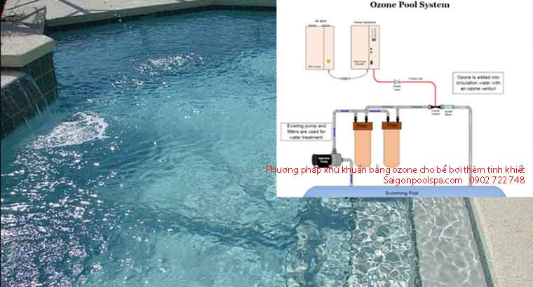 Phương pháp khử khuẩn nước bể bơi bằng OZONE