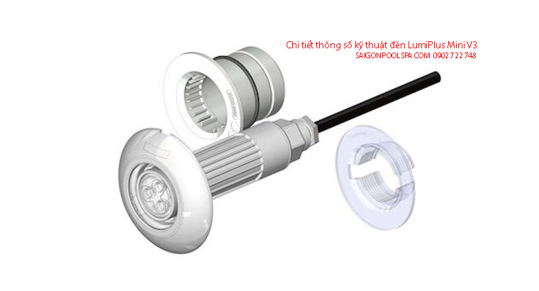 Chi tiết thông số kỹ thuật đèn Công suất chiếu sáng của LumiPlus Mini V3