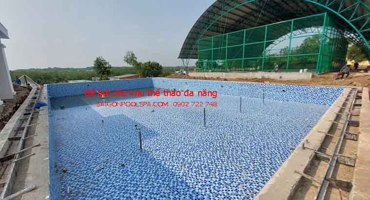 Bể bơi cho khu thể thao đa năng