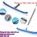 Dụng cụ bàn chải chà vệ sinh hồ bơi