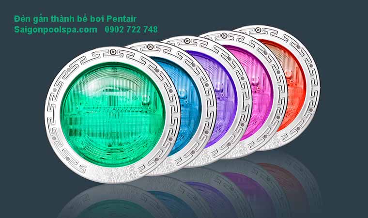 Đèn gắn thành bể bơi Pentair