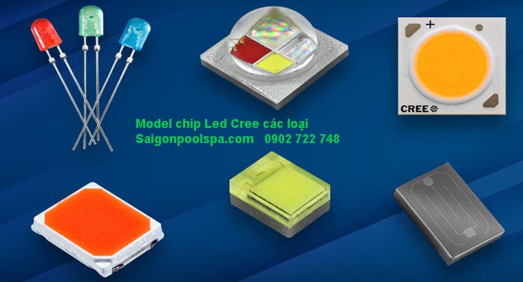 Model chip led Cree các loại