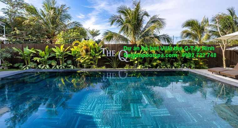 Dự án hồ bơi Villa the Q-Tây Ninh